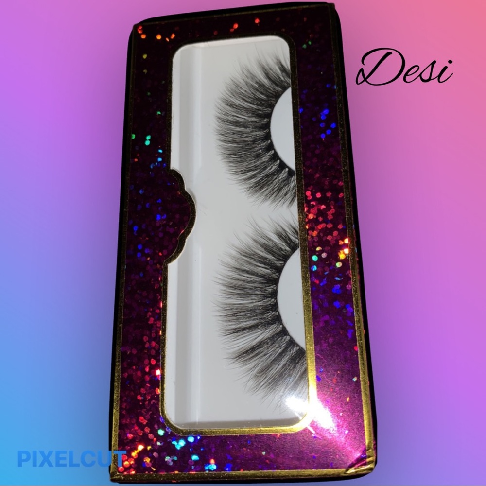 Mink lashes ,animal cruelty free, handmade